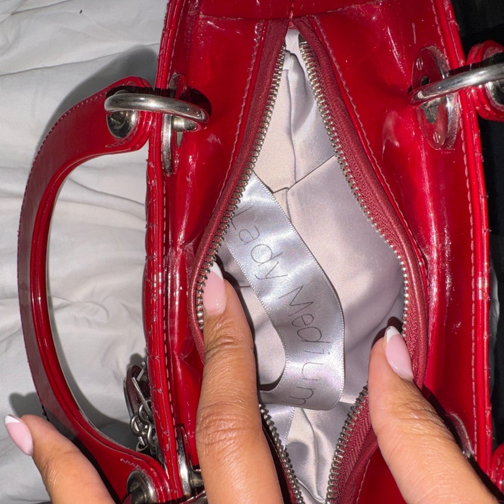 Medium Patent Lady Dior - Picture 9 of 14